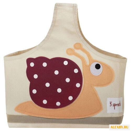 Сумка 3 Sprouts Улитка 38x30x14