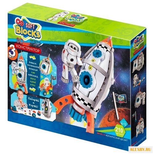 Мягкий конструктор Soft Blocks