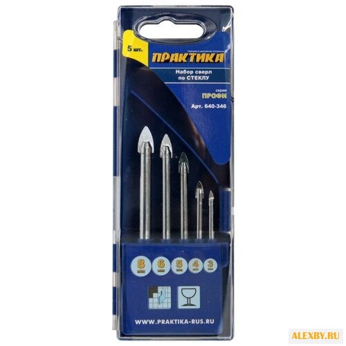 Набор сверл ПРАКТИКА Профи