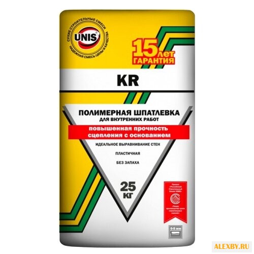 Шпатлевка Unis KR