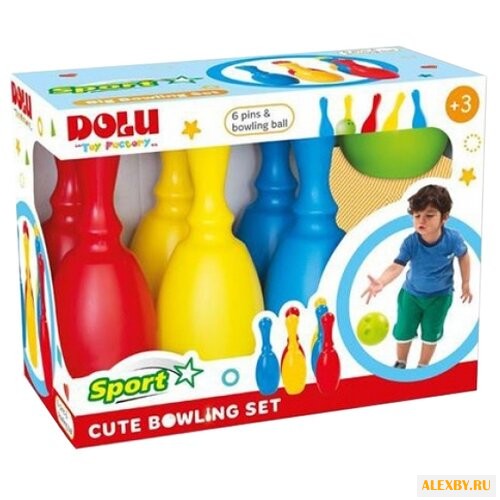 Миленький набор Dolu боулинг из