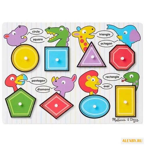 Рамка-вкладыш Melissa & Doug