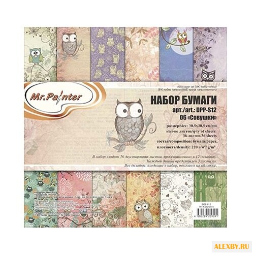 Бумага Mr. Painter 305x305 см