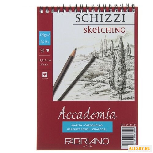 Скетчбук для зарисовок Fabriano