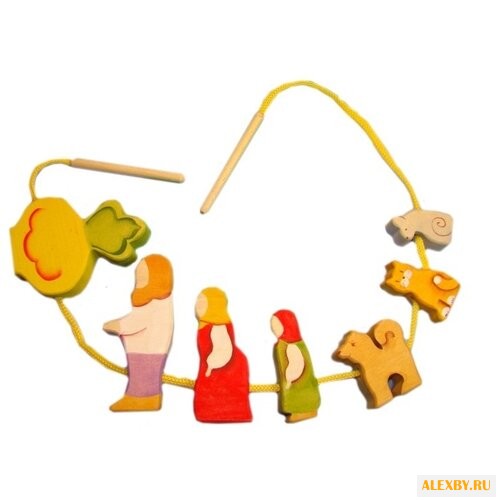 Шнуровка Сказки дерева Репка