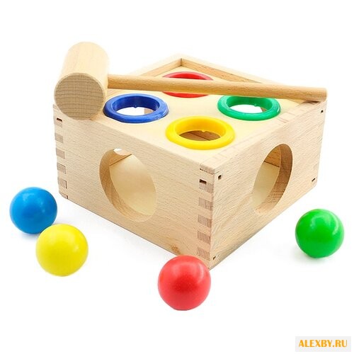 Стучалка Игрушки из дерева Шарики