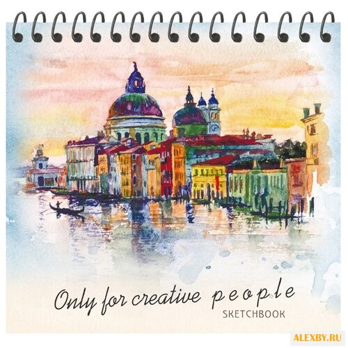 Скетчбук Проф-Пресс Городской