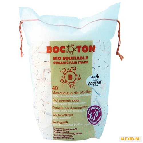Ватные диски Bocoton овальные