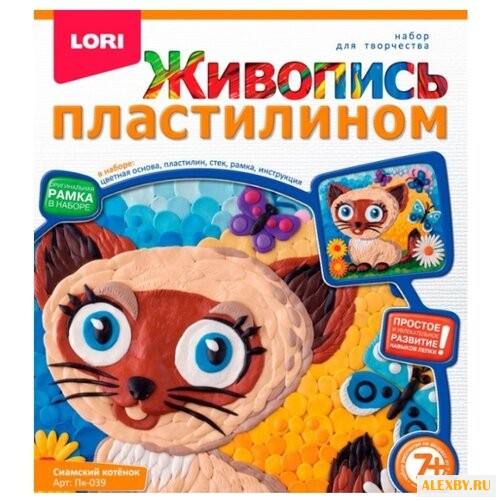 Пластилин LORI Живопись