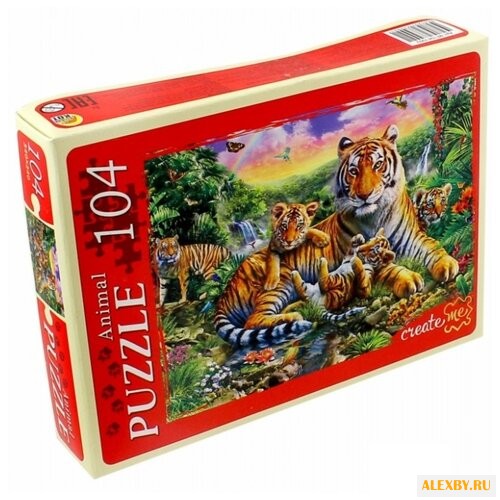 Пазл Рыжий кот Animal Тигр и