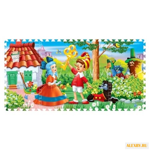 Коврик-пазл Играем вместе