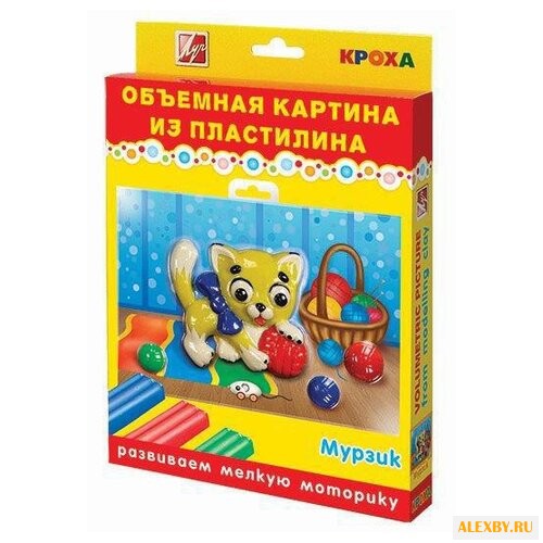 Пластилин Луч Мурзик 26С1623-08