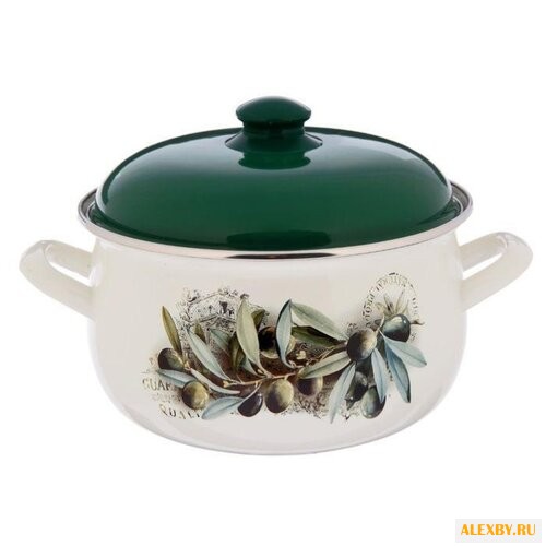 Кастрюля Интерос Маслины 51 л