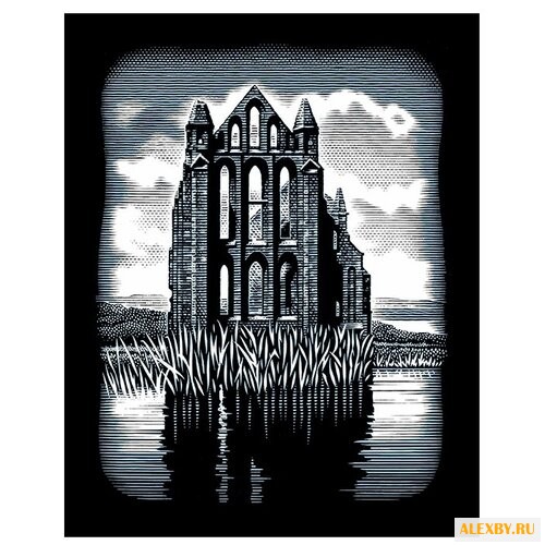 Гравюра Reeves Аббатство