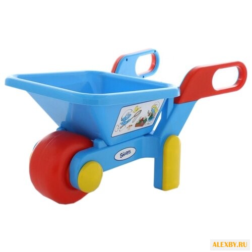 Тележка Полесье Смурфики №1 64448