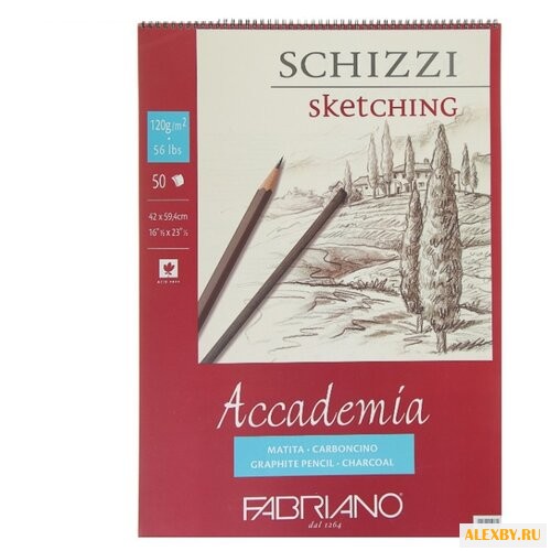 Скетчбук для зарисовок Fabriano