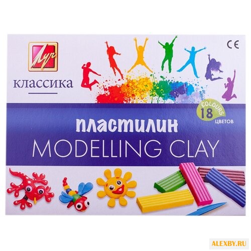 Пластилин Луч Классика 18