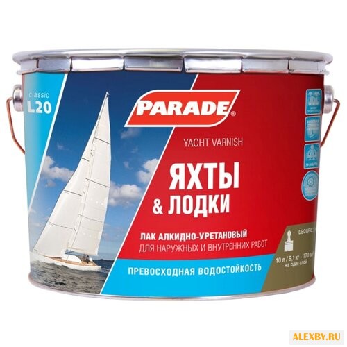 Лак Parade L20 Яхты & Лодки