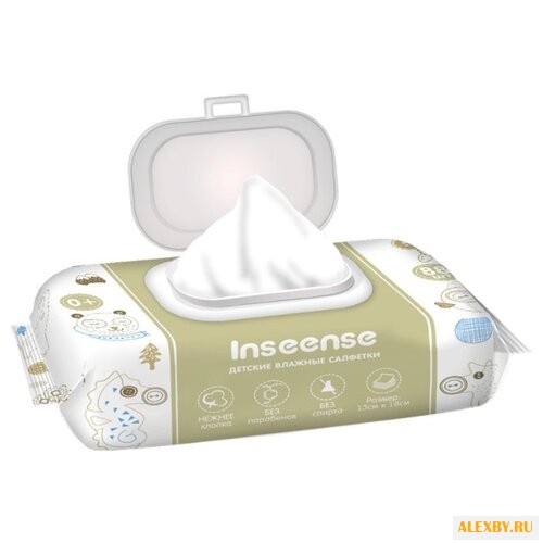 Влажные салфетки INSINSE с