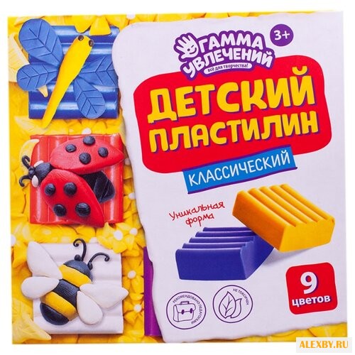 Пластилин ГАММА УВЛЕЧЕНИЙ