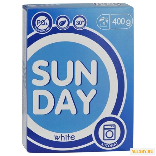 Стиральный порошок SUNDAY Для
