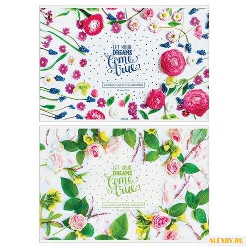 Альбом для рисования на скрепке