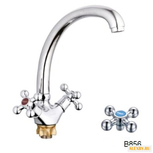 Двухрычажный смеситель для