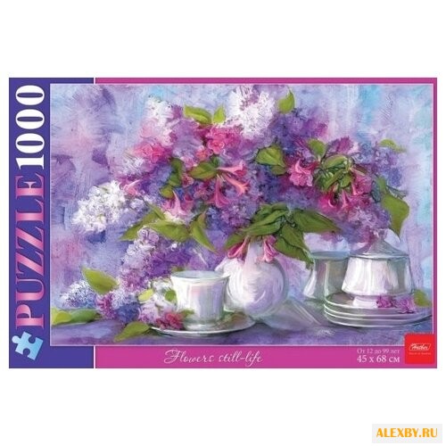 Пазл Hatber Цветочная акварель