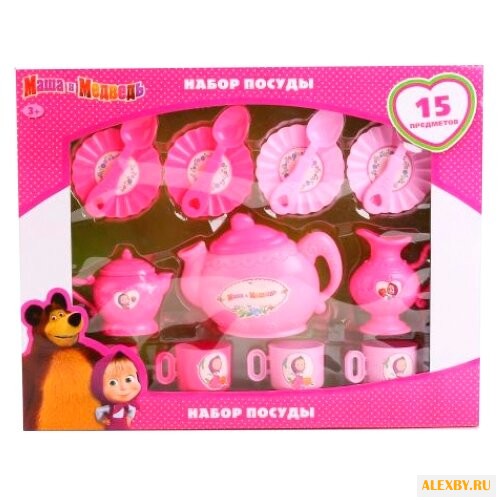 Набор посуды Играем вместе Маша