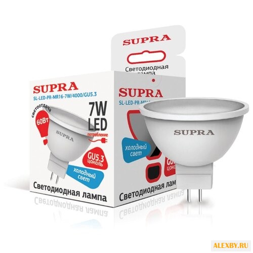 Лампа светодиодная SUPRA