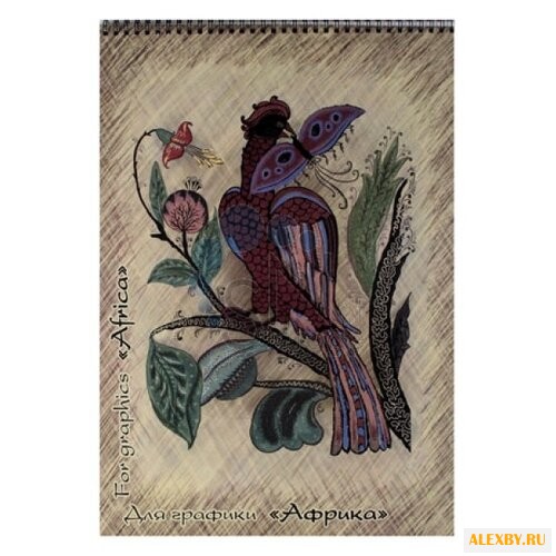 Скетчбук для графики Лилия