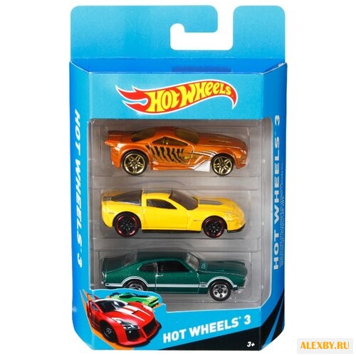 Набор машин Mattel Hot Wheels 3