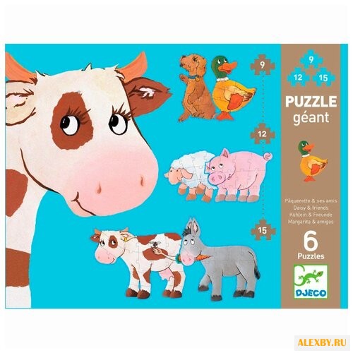 Набор пазлов DJECO Дези и