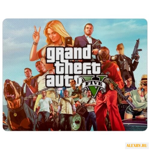 Коврик Printio GTA 5 резиновый