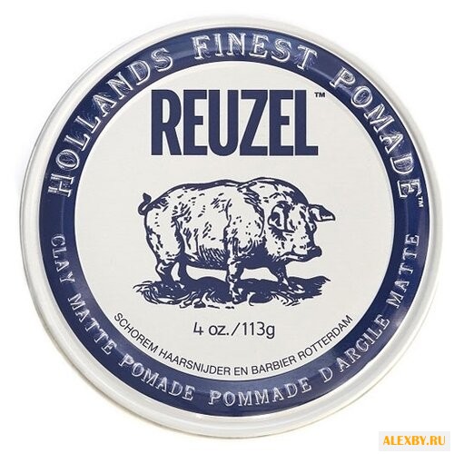 REUZEL Глина Clay Matte Pomade