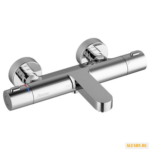 Термостатический двухрычажный