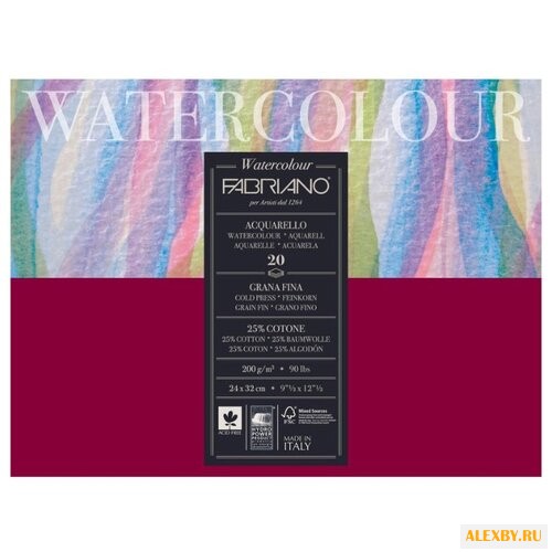 Альбом для акварели Fabriano
