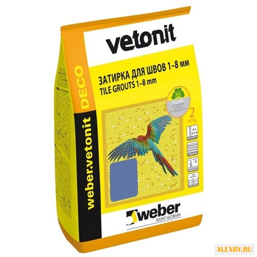 Затирка Weber Deco 2 кг