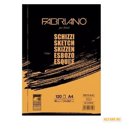 Скетчбук для зарисовок Fabriano