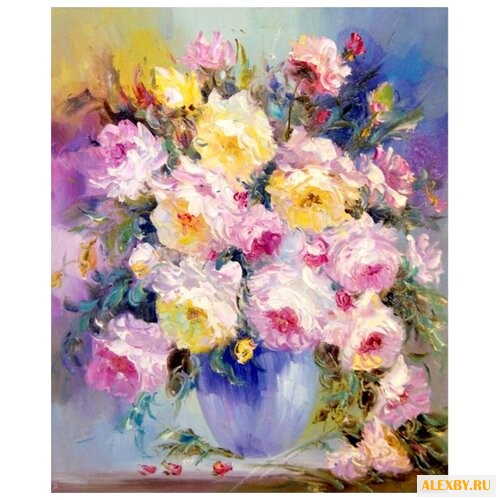 Рыжий кот Картина по номерам