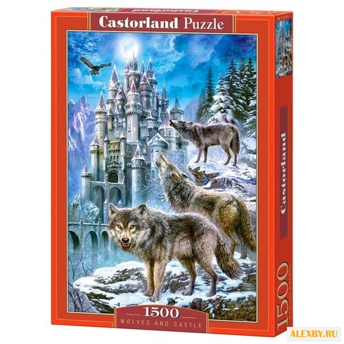 Пазл Castorland Wolves and