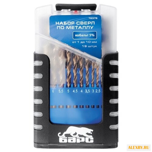 Набор сверл БАРС 72372