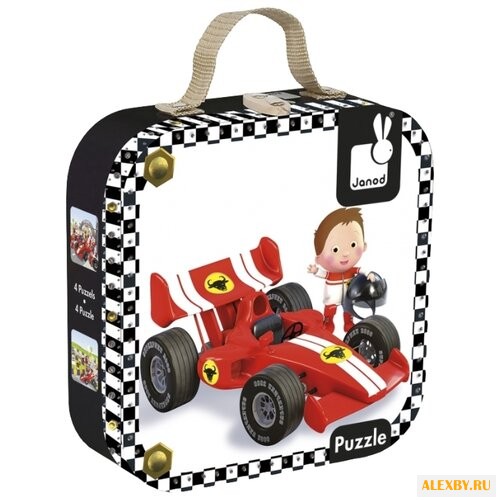 Набор пазлов Janod Формула-1