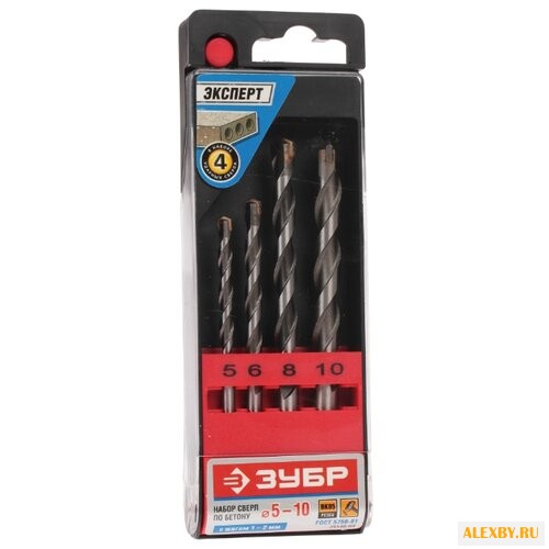 Набор сверл ЗУБР Эксперт
