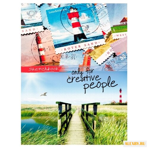 Скетчбук Проф-Пресс Деревянный