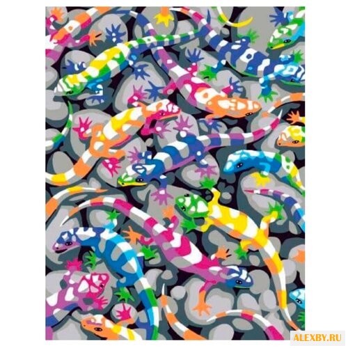 Цветной Картина по номерам