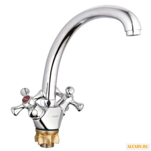 Двухрычажный смеситель для