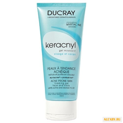 Ducray Keracnyl Очищающий гель