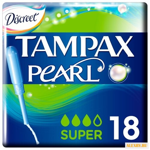 TAMPAX тампоны Pearl Super