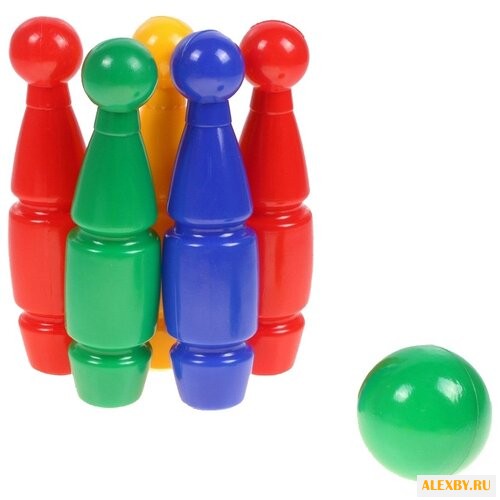 Набор Юг-пласт Кегли 5+1 8000